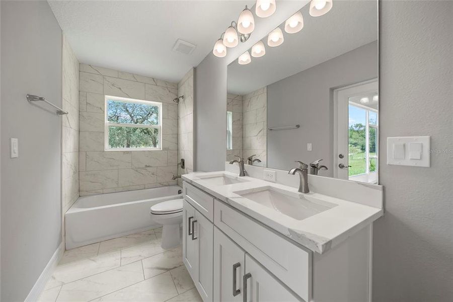 Furnished interior view inside a new home in , Homosassa (Image 10).