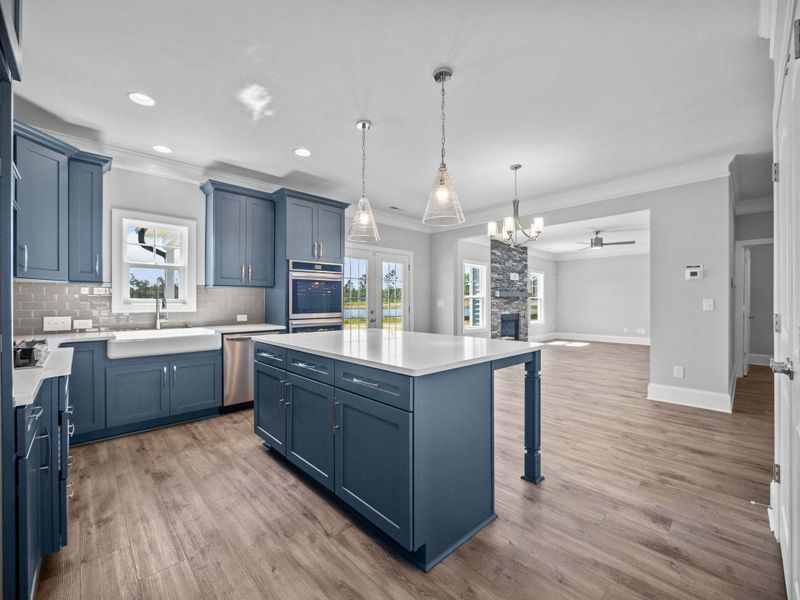 Representative furnished interior of a home built from the Brunswick by Caviness & Cates Communities in Maggie Way, Wendell (Image 216). Representative furnished interior of a home built from the Brunswick by Caviness & Cates Communities in Maggie Way, Wendell (Image 216).