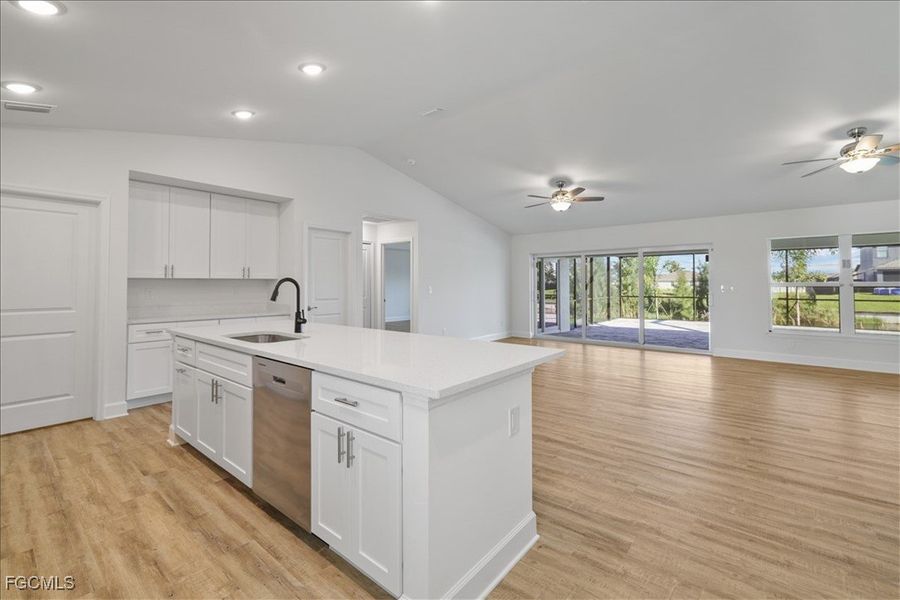 Furnished interior view inside a new home in Cape Coral, Cape Coral (Image 13).