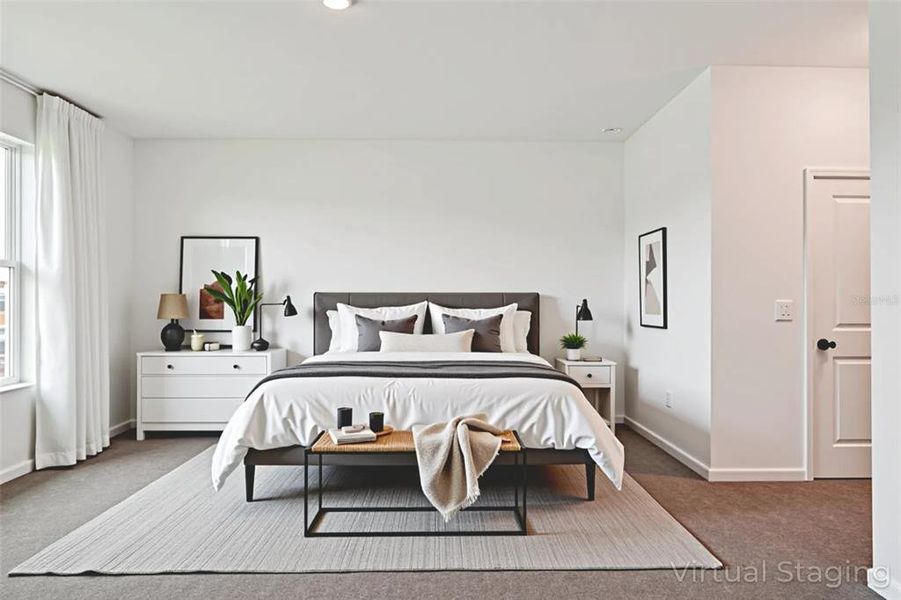 Furnished interior view inside a new home in Avalon West, Spring Hill (Image 2). Furnished interior view inside a new home in Avalon West, Spring Hill (Image 2).