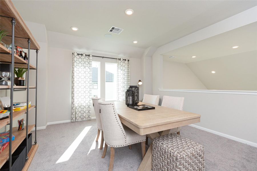 Furnished interior view inside a new home in , Conroe (Image 30).