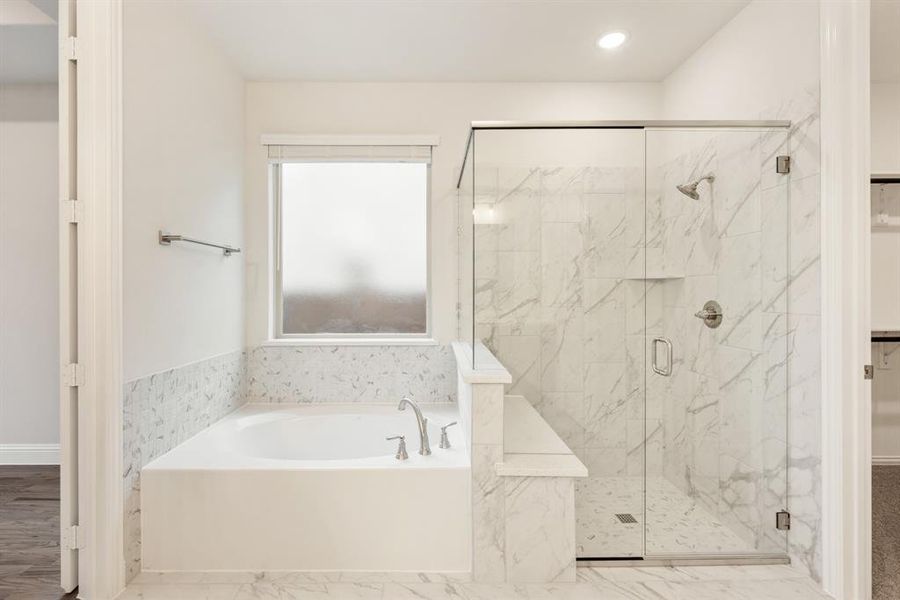 Furnished interior view inside a new home in Mockingbird Heights Classic 60, Midlothian (Image 5).