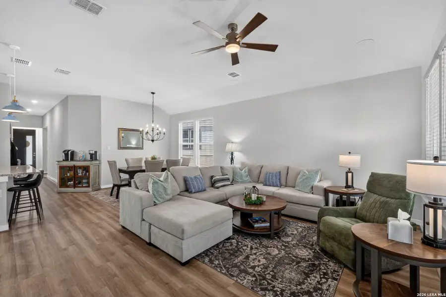 Furnished interior view inside a new home in Park Hill Commons, San Antonio (Image 29).