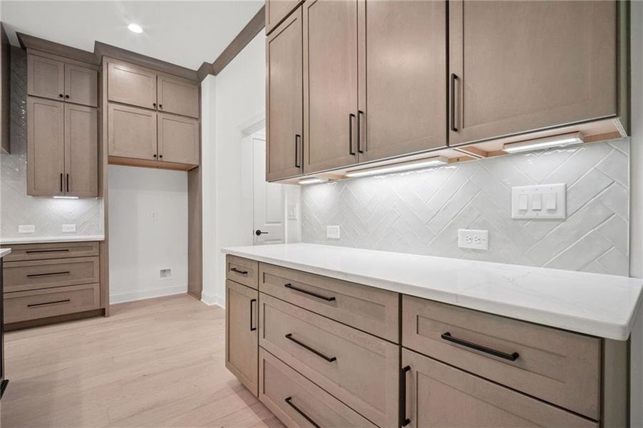 Furnished interior view inside a new home in Lakeside at River Green, Canton (Image 6).
