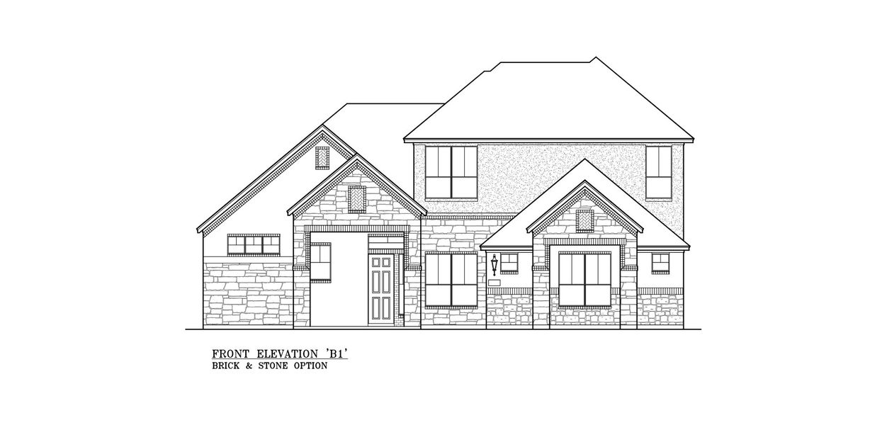 Representative rendering of the exterior for the Stafford 65′ by Chesmar Homes (Image 5).