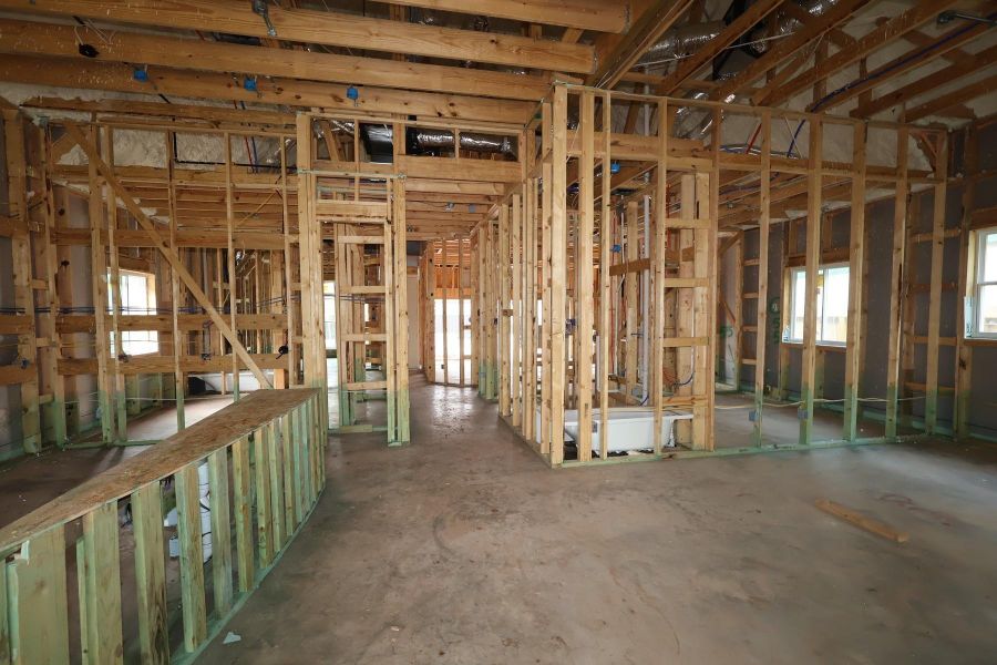 In-progress construction of a new home in Harvest Green - Reserve Collection, Richmond, TX (Image 5).