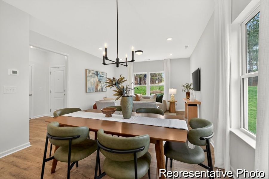 Furnished interior view inside a new home in Colvin Park, Rock Hill (Image 6).