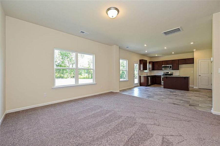 Spacious, unfurnished interior of a new home in Varnell Preserve, Dalton (Image 14). Spacious, unfurnished interior of a new home in Varnell Preserve, Dalton (Image 14).