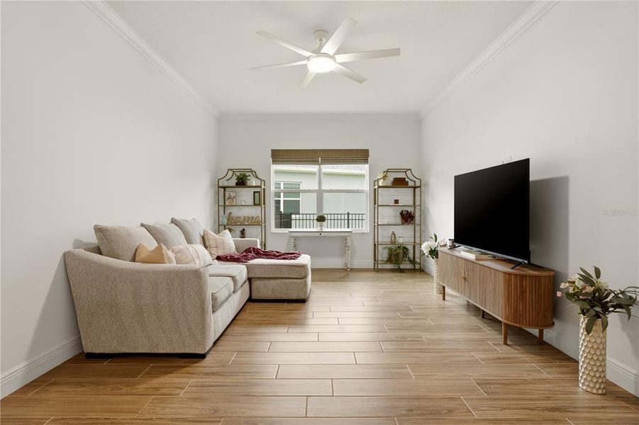 Furnished interior view inside a new home in , Parrish (Image 19).