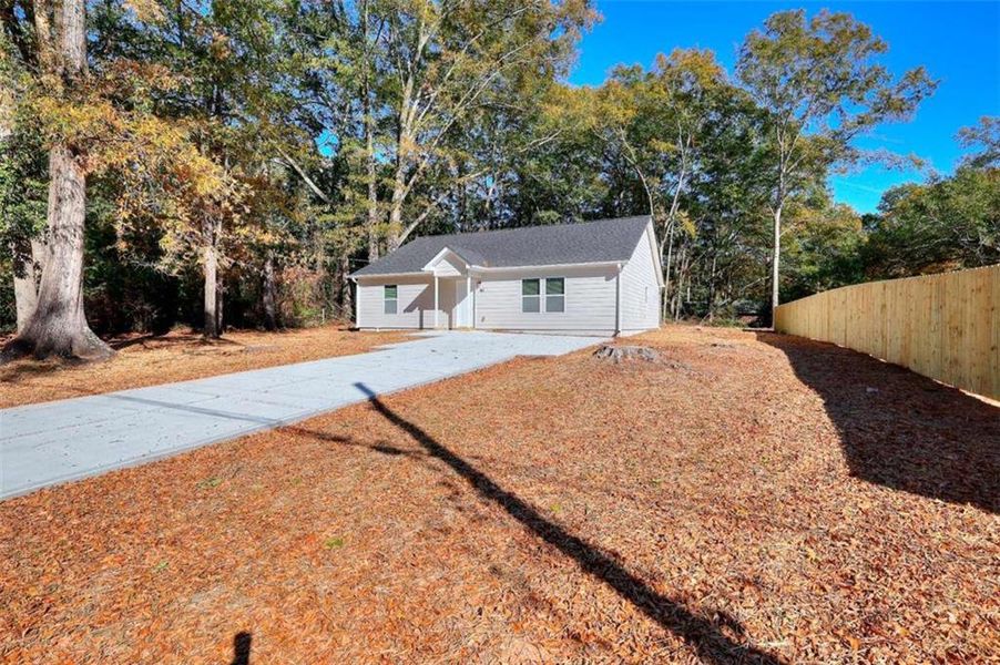 Exterior details and patio area of a home in , Monroe (Image 18). Exterior details and patio area of a home in , Monroe (Image 18).