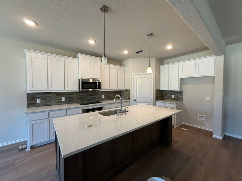 Furnished interior view inside a new home in Waterford Park, Weatherford (Image 5).