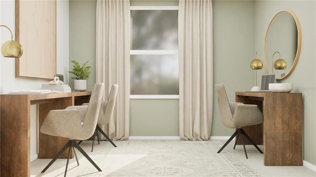 Furnished interior view inside a new home in , St. Cloud (Image 11).