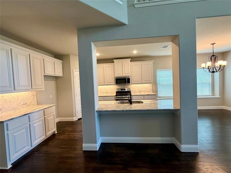 Furnished interior view inside a new home in , Crandall (Image 25).