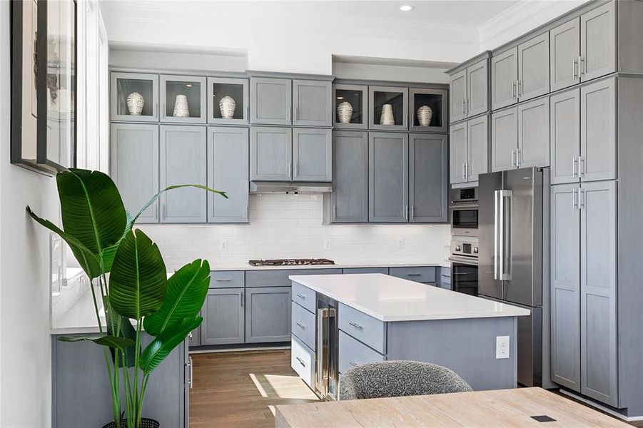 Image of model home with similar floorplan.