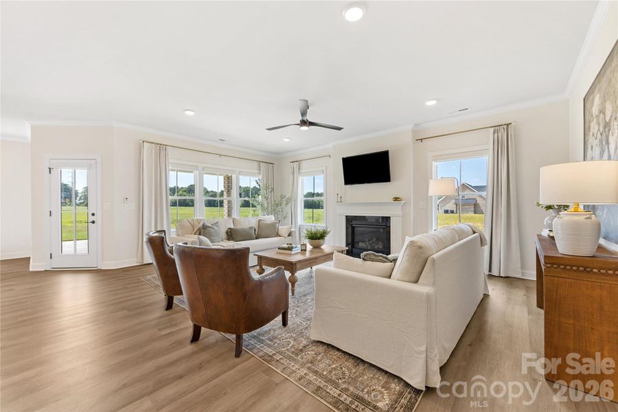 Furnished interior view inside a new home in , Waxhaw (Image 38). Furnished interior view inside a new home in , Waxhaw (Image 38).