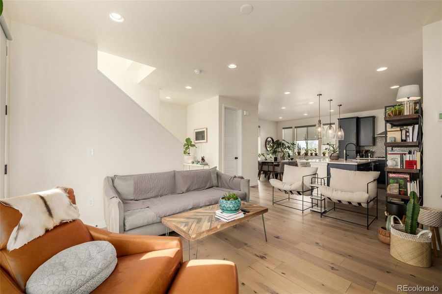 Furnished interior view inside a new home in Haskins Station, Arvada (Image 34).
