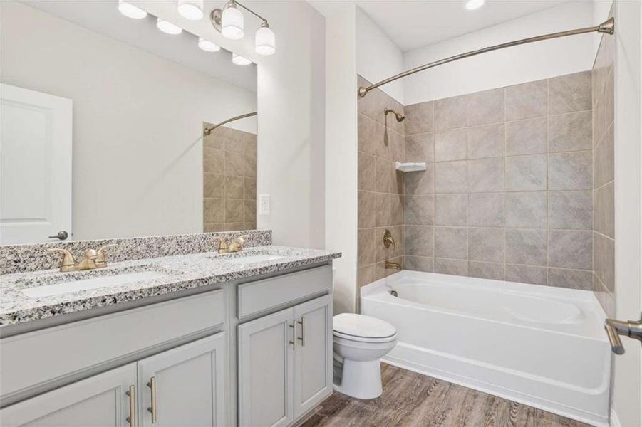 Furnished interior view inside a new home in , South Fulton (Image 7).