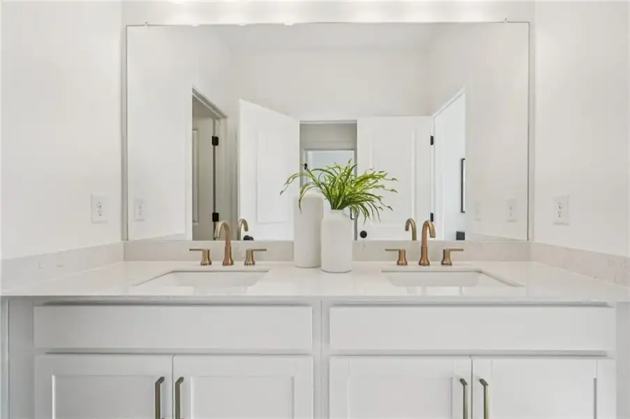 Furnished interior view inside a new home in Millcroft, Buford (Image 38).