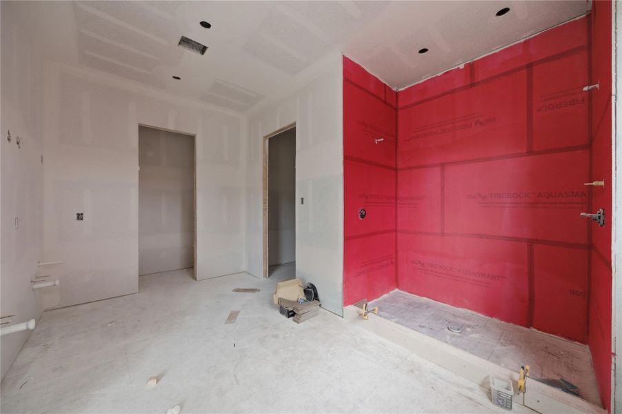 In-progress construction of a new home in , Houston, TX (Image 38).