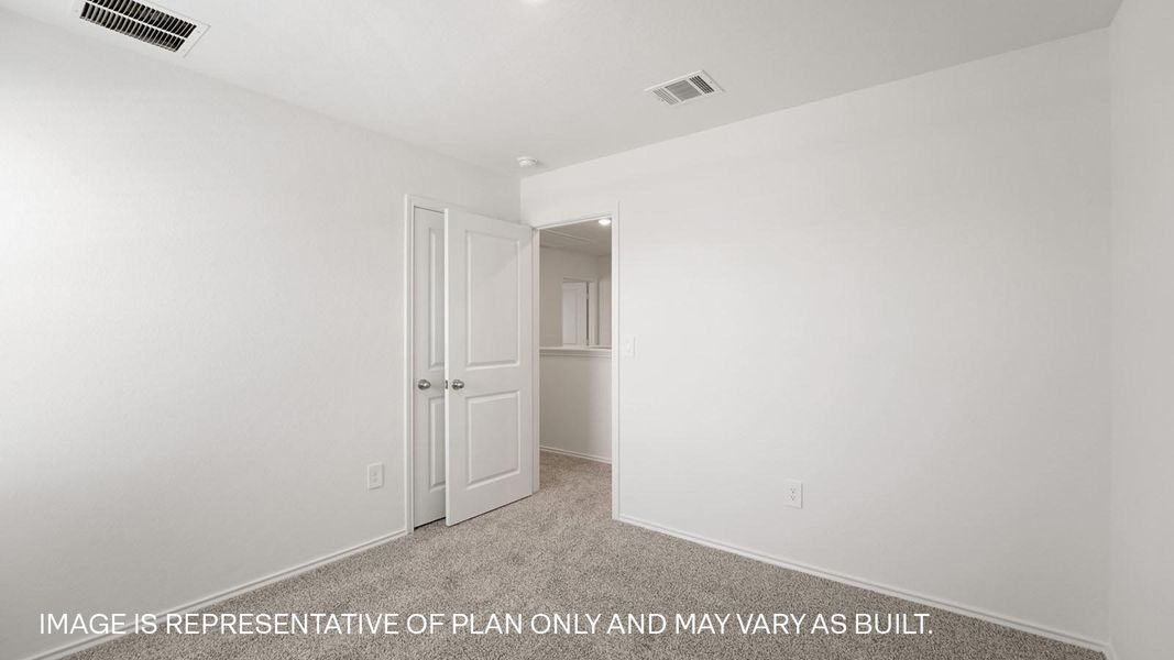 Spacious, unfurnished interior of a new home in Prairie Lakes, Buda (Image 22).