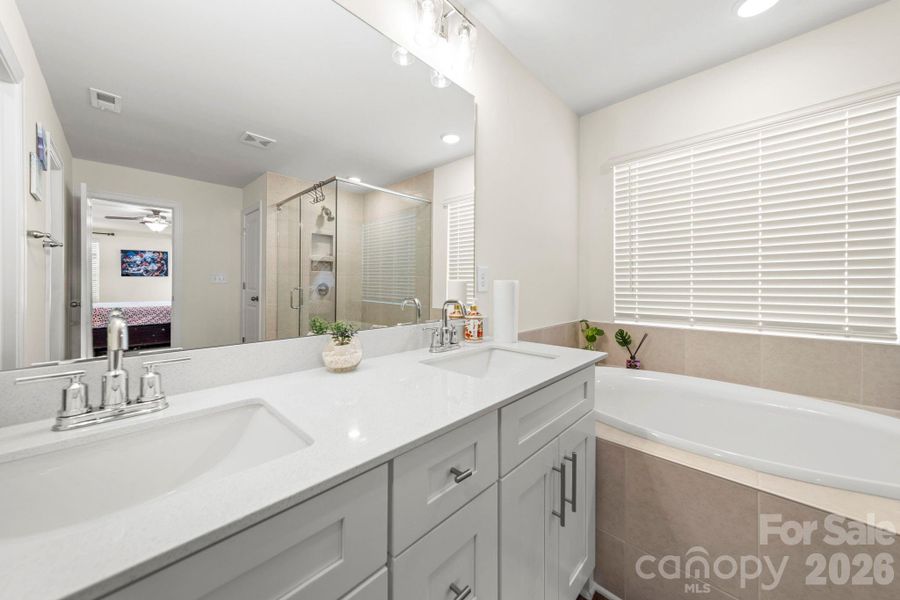 Furnished interior view inside a new home in , Charlotte (Image 31). Furnished interior view inside a new home in , Charlotte (Image 31).