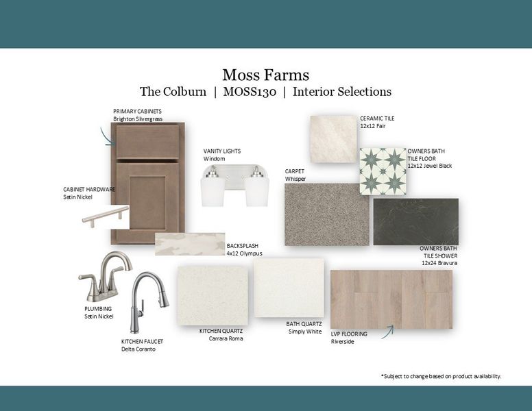 Sample of building materials used in homes in Moss Farm, White House (Image 44).