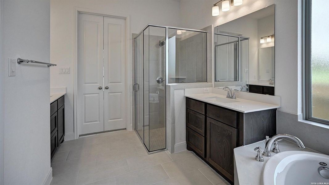 Furnished interior view inside a new home in Kallison Ranch, San Antonio (Image 9).