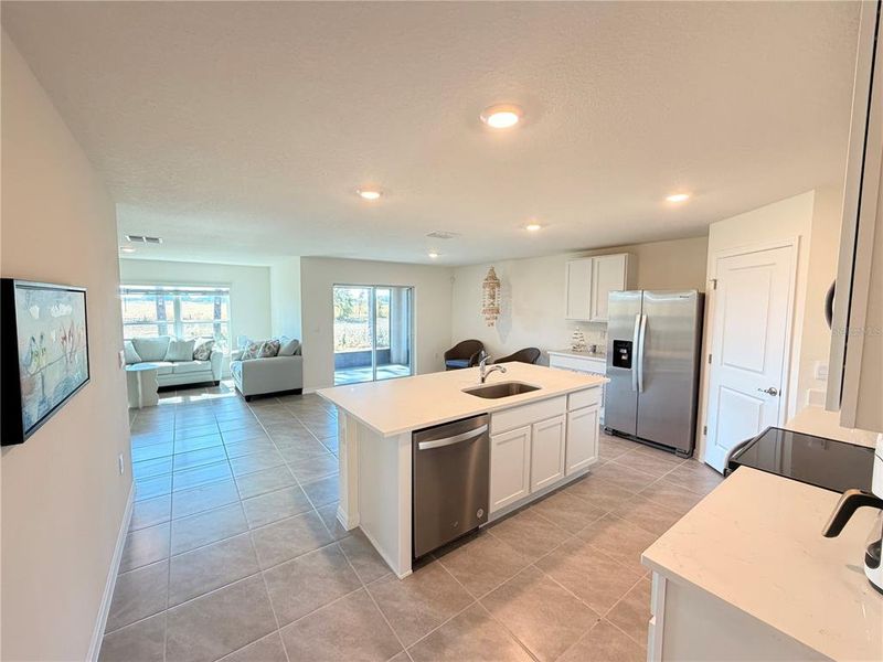 Furnished interior view inside a new home in Marion County Spot Lots, Ocala (Image 10).