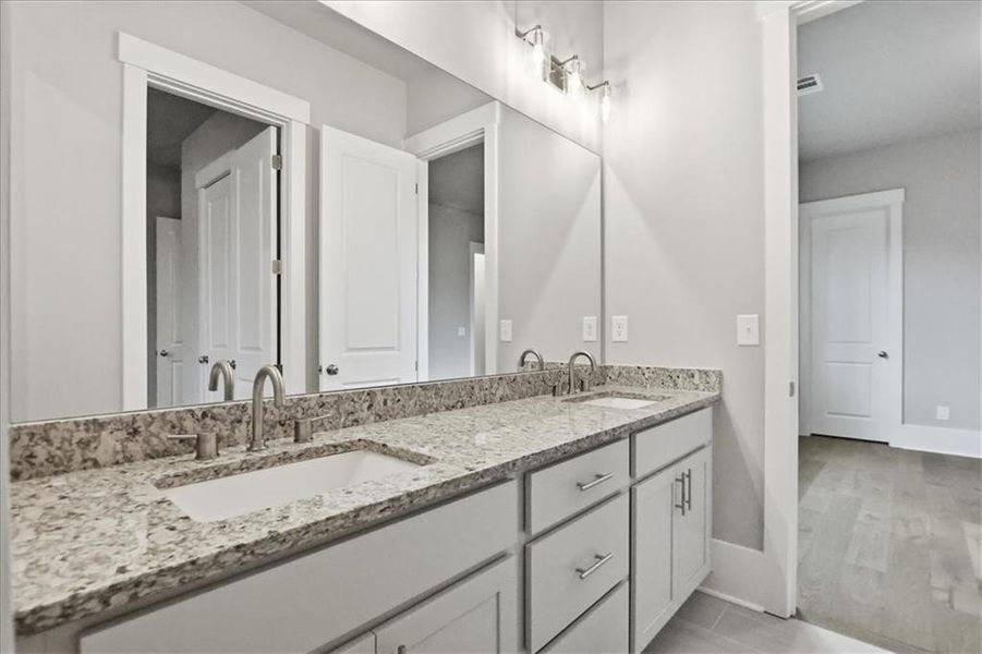 Furnished interior view inside a new home in Old Town Estates, Dacula (Image 12).