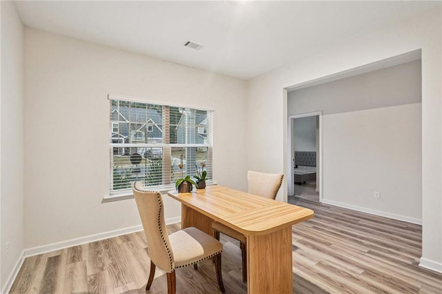 Furnished interior view inside a new home in , Dacula (Image 17).
