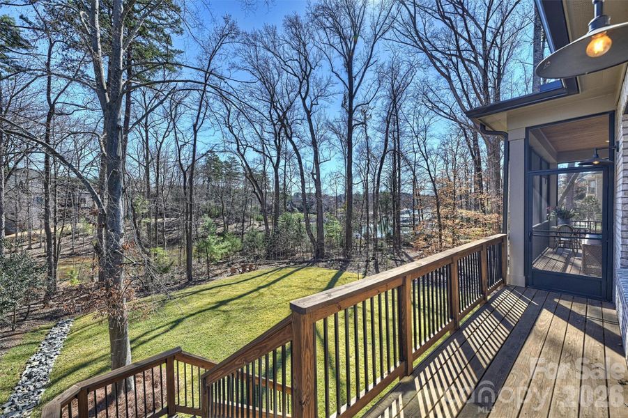 Overlooking Rear Yard