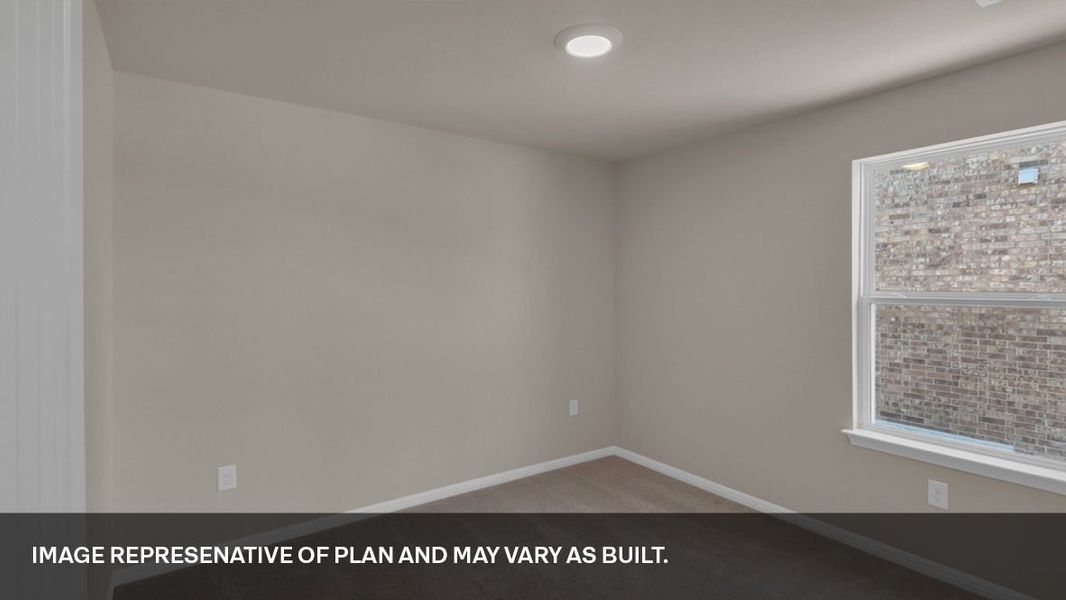 Representative unfurnished interior of a home built from the The Dean by D.R. Horton in Revelry, Del Valle (Image 17). Representative unfurnished interior of a home built from the The Dean by D.R. Horton in Revelry, Del Valle (Image 17).
