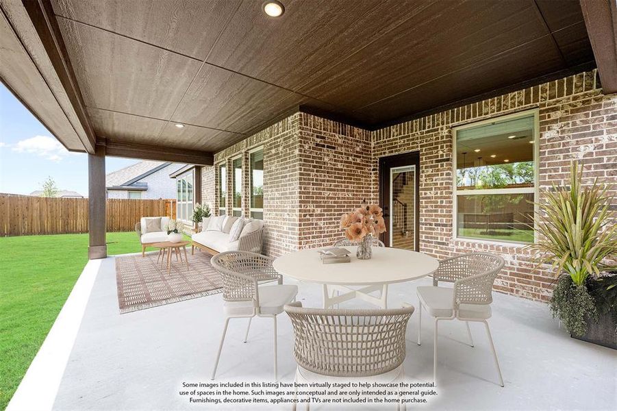 Exterior details and patio area of a home in Grand Heritage, Lavon (Image 4). Exterior details and patio area of a home in Grand Heritage, Lavon (Image 4).