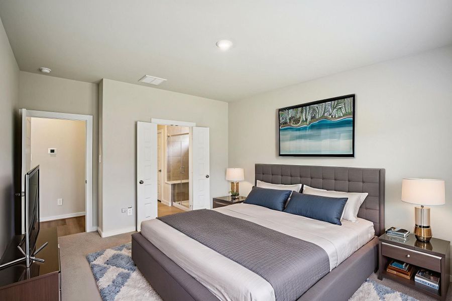 Photo is not of the actual home, but is an inspirational photo of builder’s model home and may depict options, furnishings, and/or decorator features that are not included