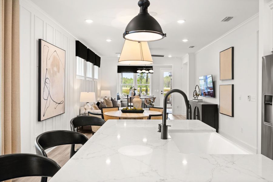 Representative furnished interior of a home built from the Hallmark by Del Webb in Del Webb Savannah at Heartwood, Richmond Hill (Image 4).