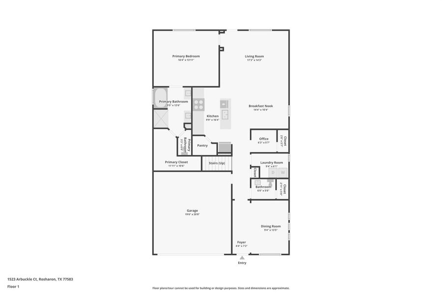 2D floor plan layout of this home in Massey Oaks Village, Pearland, TX (Image 2). 2D floor plan layout of this home in Massey Oaks Village, Pearland, TX (Image 2).