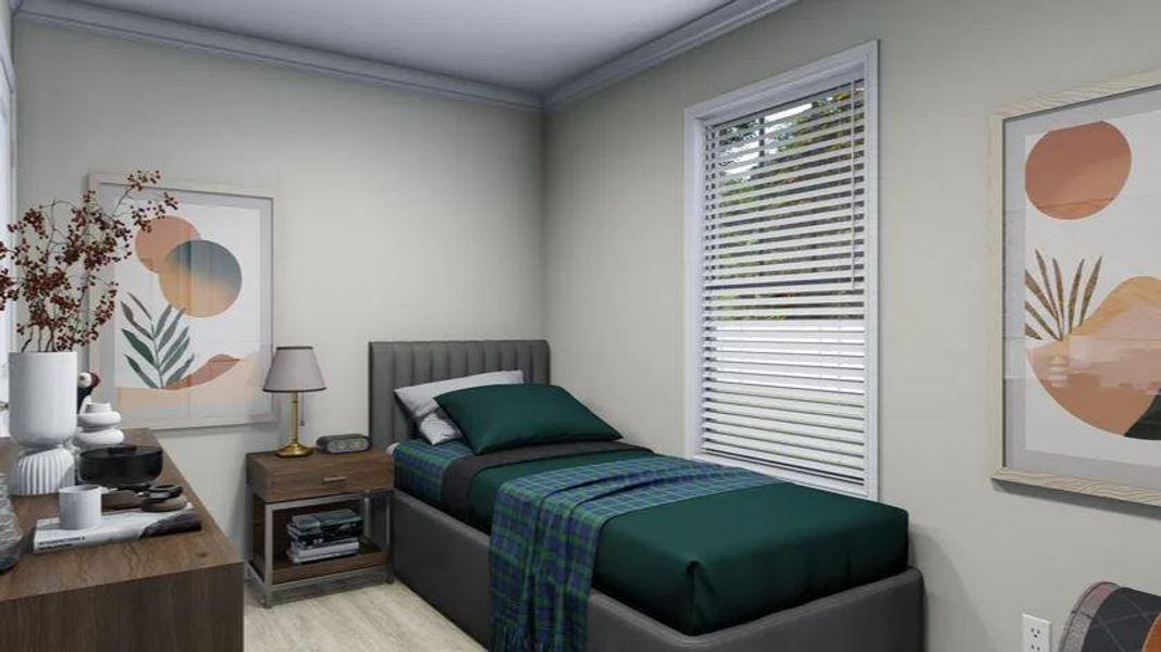 Furnished interior view inside a new home in , North Charleston (Image 4).