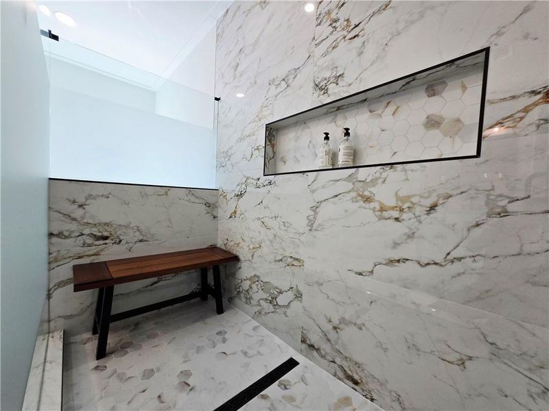 Furnished interior view inside a new home in , Atlanta (Image 28).