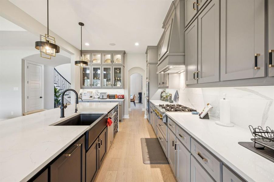 Furnished interior view inside a new home in , Shady Shores (Image 13). Furnished interior view inside a new home in , Shady Shores (Image 13).