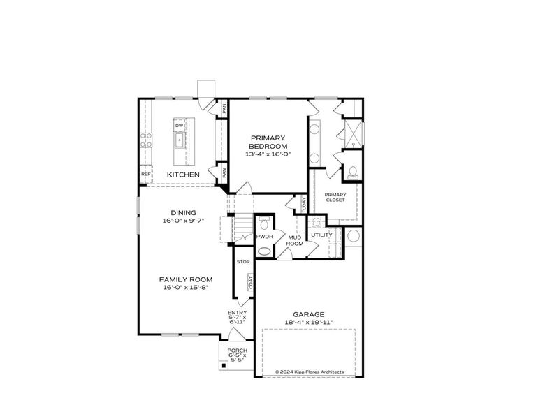 2D floor plan layout for the The Stella by Davidson Homes LLC in Ivy Glen, Perry, GA (Image 4). 2D floor plan layout for the The Stella by Davidson Homes LLC in Ivy Glen, Perry, GA (Image 4).