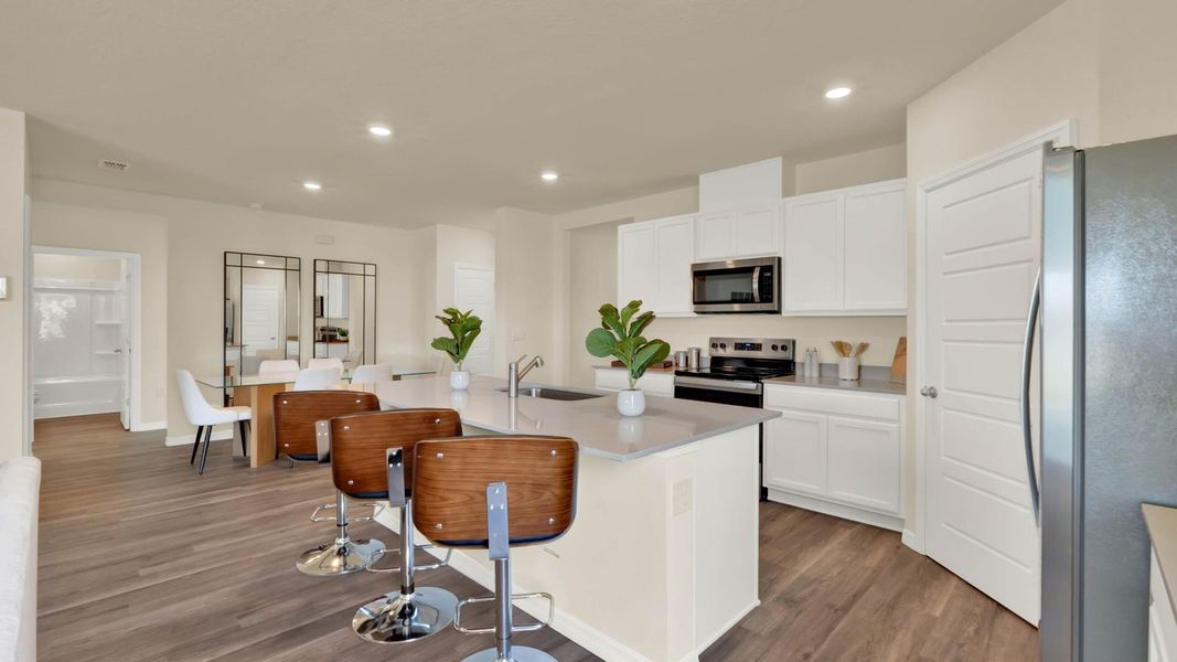 Representative furnished interior of a home built from the Lakeside by D.R. Horton in Sagewood, Apopka (Image 15).