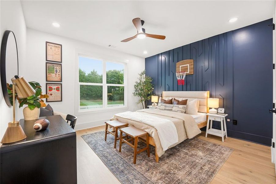 Furnished interior view inside a new home in , Lawrenceville (Image 40).