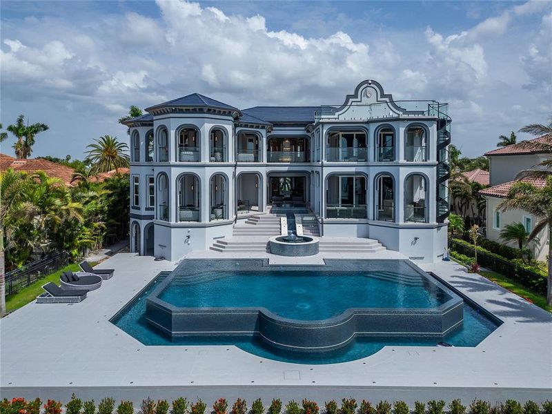 Front exterior of a new home in , Apollo Beach, FL, highlighting curb appeal (Image 22).