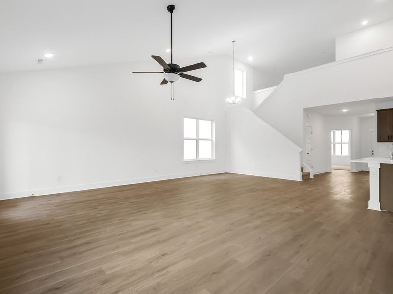 Representative unfurnished interior of a home built from the The Ridgeport by Davidson Homes LLC in Woods Crossing, Gallatin (Image 27). Representative unfurnished interior of a home built from the The Ridgeport by Davidson Homes LLC in Woods Crossing, Gallatin (Image 27).
