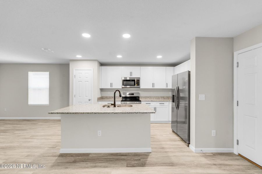 Furnished interior view inside a new home in , Jacksonville (Image 8).