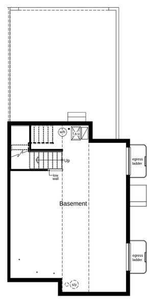 2D floor plan layout of this home in Windler Villas, Aurora, CO (Image 4).