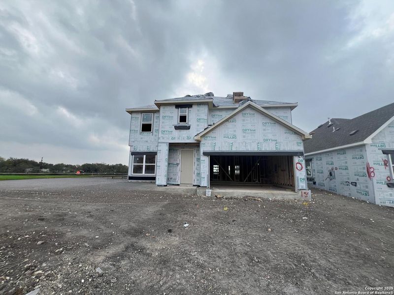 In-progress construction of a new home in Nopal Valley, San Antonio, TX (Image 31).
