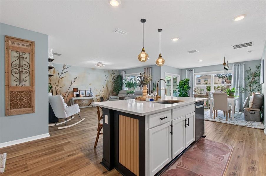 Furnished interior view inside a new home in Briarwood, Alachua (Image 17).