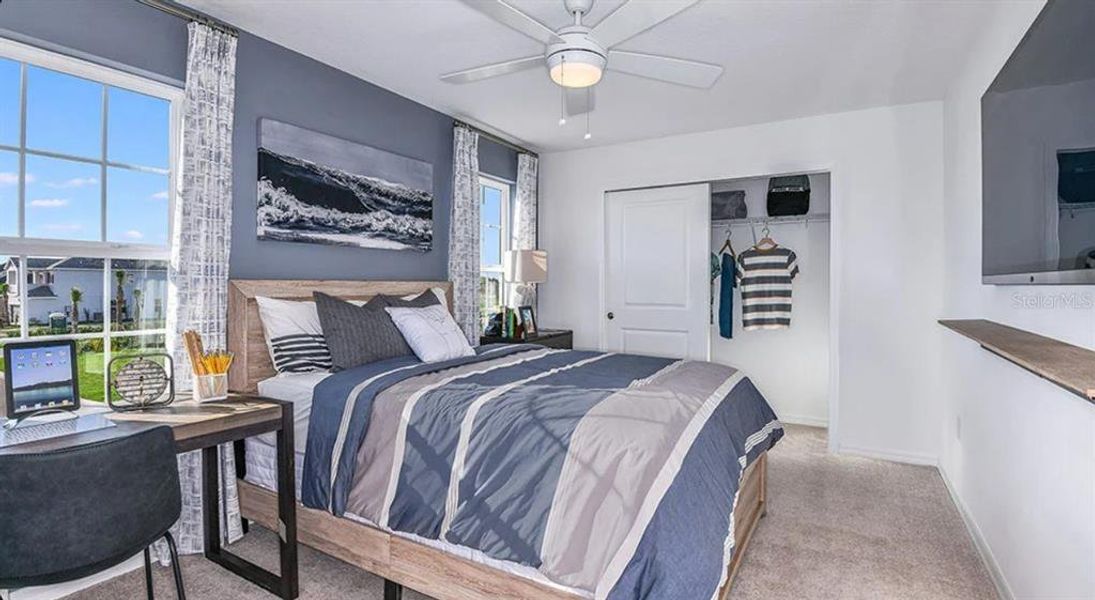 Furnished interior view inside a new home in Coasterra Community Group Page, Palmetto (Image 4).