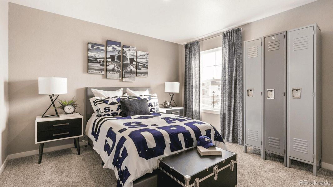 Furnished interior view inside a new home in Sky Ranch, Watkins (Image 15).